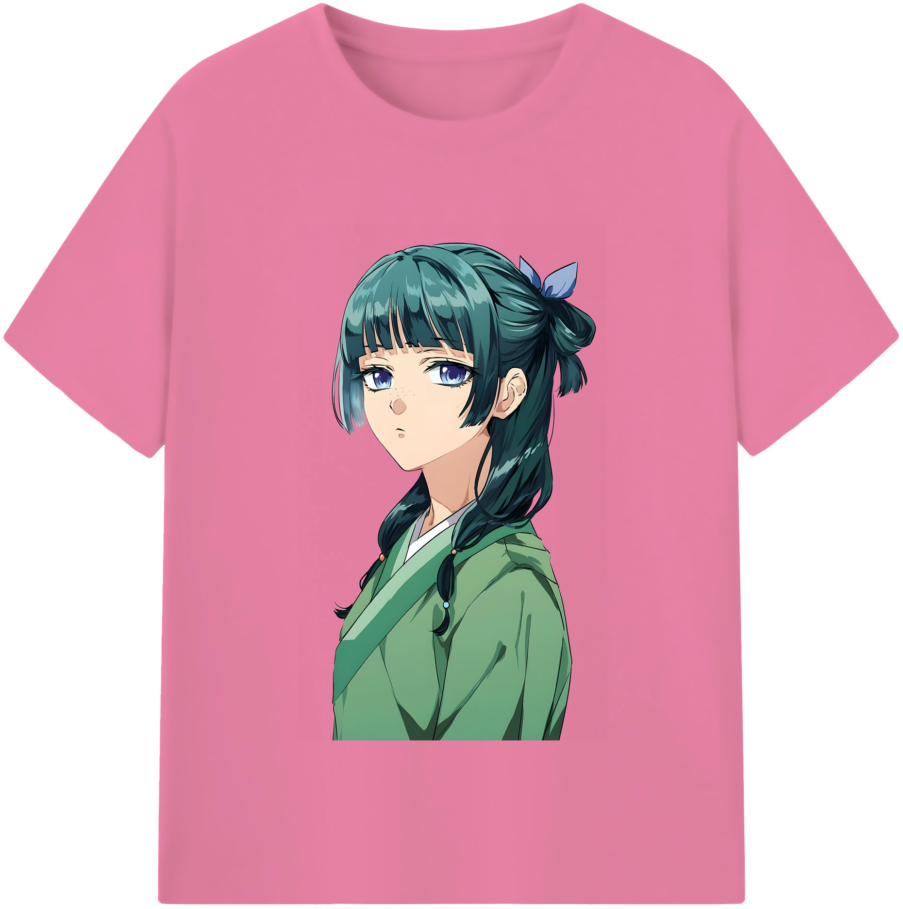（画像用） 薬屋のひとりごと The Apothecary Diaries 綿100％半袖Tシャツ（フロントプリント）